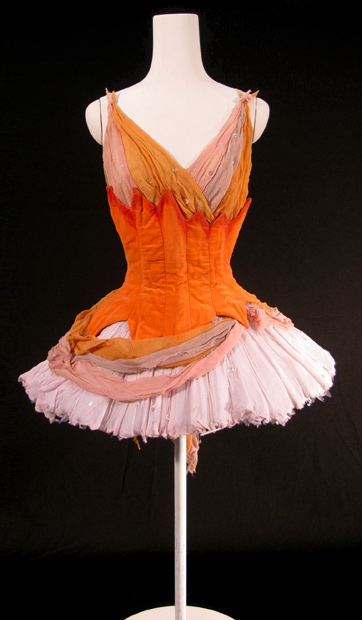 Solitaire costume designed by Desmond Heeley 1956