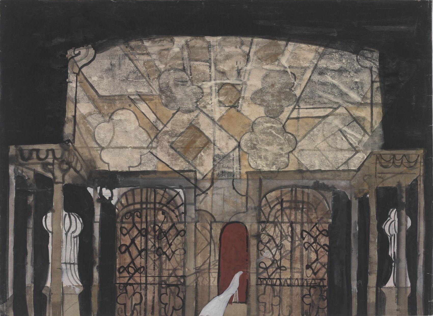 Romeo and Juliet. Set design by Nicholas Georgiadis. V&A Archive.